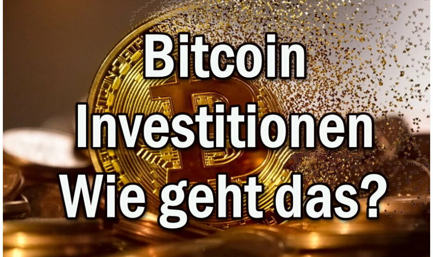 Denken Sie an Investitionen? Vergessen Sie Investitionen in Bitcoin nicht!